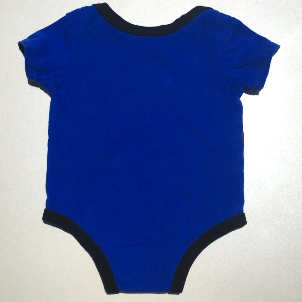 Nike Game Royal Football Onesie Size 6 Months Blue